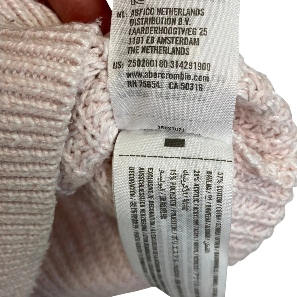 Abercrombie Kids‎ Blush Pink Knit Sweater Size 15 16